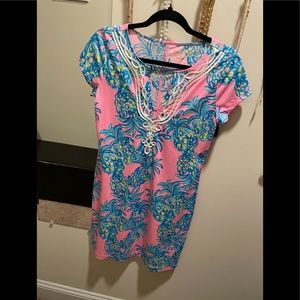 Lilly Pulitzer Brewster Dress Pelican Pink Size Small NWT